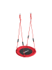 relaxdays Nestschaukel in Rot – 80 cm