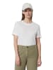 Marc O'Polo Leinen-T-Shirt relaxed in white cotton