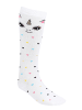 TupTam Mädchen Knielange Socken Gemustert 3er Pack in rosa/weiß