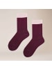 Kunert Socken Fantastic Rib weich in Grand-Wine