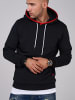 Jack & Jones Kapuzenpullover Print - INFINITY SWEAT HOOD in Black