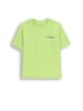 Coccodrillo Baumwoll-T-Shirt mit kurzen Ärmeln in limonengrün