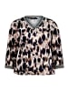 Betty Barclay Blusenshirt mit Print in Beige/Schwarz