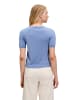 BETTY & CO Feinstrickpullover mit Lurexfaden in Blau