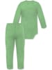 Normani Outdoor Sports Normani Outdoor Sports Merino Body Langarm und Baby Merino Hose in Grün