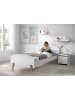 58 aufm Kessel NACHTKOMMODE Karilynn 40x36x41 Nachtkonsole MDF Weiß