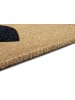 Hanse Home Fußmatte Kokos Schwarzes Herz braun