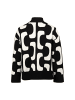 Zero  Pullover mit Strickmuster in BlackCream