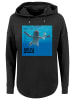 F4NT4STIC Oversized Hoodie Nirvana Rock Band Nevermind Album in schwarz