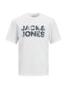 Jack & Jones T-Shirt 'Bryan Corp Logo' in weiß
