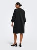 ONLY Carmakoma Sweatshirt-Kleid in Black 1