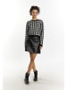 myMo ROCKS Damen Strickpullover in Schwarz Weiss