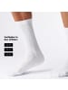 von Jungfeld Tennissocken Smiley & Classic Set in Optic White