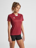 Hummel Hummel T-Shirt Hmlcore Multisport Damen Atmungsaktiv Feuchtigkeitsabsorbierenden in MAROON