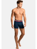ONLY & SONS Long Short / Pant ONSFITZ SOLID BOXER in Grau / blau
