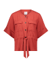 BETTY & CO Casual-Jacke mit Taschen in Dunkelrot