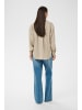 Kaffe Langarm - Hemd KArory Loose fit in Feather Gray
