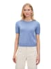 BETTY & CO Feinstrickpullover mit Lurexfaden in Blau