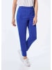 GOLDNER Stoffhose Elegante 7/8-Schlupfhose SARA in royalblau