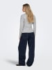 ONLY Strickjacke in Light Grey Melange