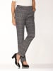 WITT WEIDEN Hose in taupe-graphit-bedruckt