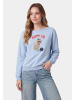 myMo Women Sweatshirt in Light Blue