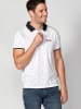 KOROSHI Kurzarm-Polo in weiß