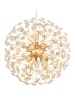 Globo lighting Luster "KATRINA" in gold