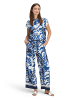 BETTY & CO Hose in indigo weiß