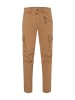 Timezone Cargohose Regular Fit Cargotaschen Knöchellang Zip-Fly in Braun