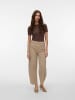 Vero Moda Mom Jeans in Silver Mink