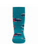 ewers 2er-Set Stoppersocken ABS 2er Pack Baustellenfahrzeuge in navy-turquoise