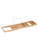 HOMCOM Badewannenablage in Naturholz 105L x 218B x 5H cm