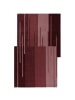 KADIMA DESIGN Wollteppich Ombre Muster, Abstrakt, Wohnzimmer in Rot