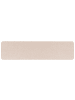 Beliani Schreibtischtrennwand WALLY in Beige - (W) 180 x (H) 40 x (L) 2 cm