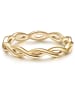 Glanzstücke München Ring aus Sterling Silber in gelbgold