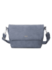 Zwei Mademoiselle.M Messenger 33 cm Laptopfach in nubuk sky