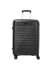 D&N Travel Line 4600 - 4-Rollen-Trolley M 65 cm (black) in schwarz