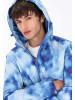 MO Men Jacket in blue multicolor