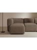 ebuy24 Chaiselongsofa Cubic Braun 257 x 164 cm