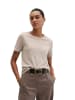 Marc O'Polo Kurzarm-Pullover regular in Linen Beige