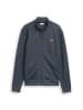 Tom Tailor Sweatjacke für Herren in dunkel-blau