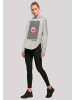 F4NT4STIC Oversized Hoodie 3D PINK RING in grau