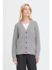 Oxmo Strickjacke OXEdna in Grau