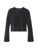 Buffalo Langarmshirt in schwarz