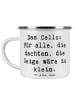 Mr. & Mrs. Panda Camping Emaille Tasse Spruch Zeichenllo Magie mit Sp... in Weiß