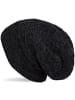 styleBREAKER Strick Beanie Mütze in Schwarz