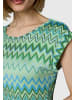 ragwear Sommerkleid Taggien Print in Aqua