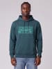 wat? Apparel Sweatshirt Bonne Chance in Petrol