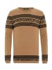 Cipo & Baxx Strickpullover in CAMEL